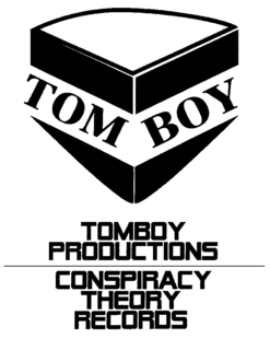 TOMBOY TOMBOY PRODUCTIONS CONSPIRACY THEORY RECORDS trademark