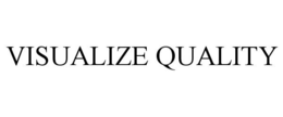 VISUALIZE QUALITY trademark