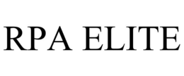 RPA ELITE trademark