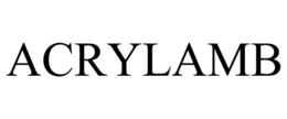 ACRYLAMB trademark