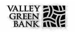 VALLEY GREEN BANK trademark