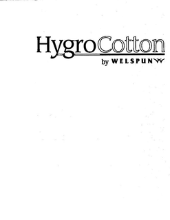 HYGROCOTTON BY WELSPUN trademark