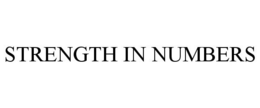 STRENGTH IN NUMBERS trademark