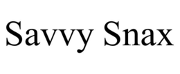 SAVVY SNAX trademark