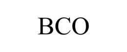 BCO trademark