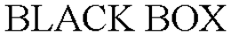 BLACK BOX trademark