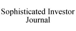 SOPHISTICATED INVESTOR JOURNAL trademark