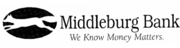 MIDDLEBURG BANK WE KNOW MONEY MATTERS. trademark