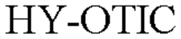 HY-OTIC trademark