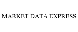 MARKET DATA EXPRESS trademark