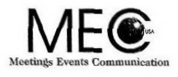MECUSA MEETINGS EVENTS COMMUNICATION trademark