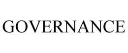 GOVERNANCE trademark