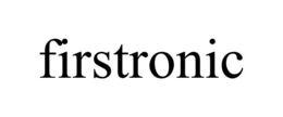FIRSTRONIC trademark