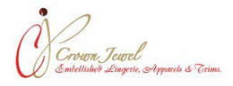 CJ CROWN JEWEL EMBELLISHED LINGERIE, APPARELS & TRIMS trademark