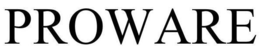 PROWARE trademark