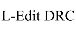L-EDIT DRC trademark