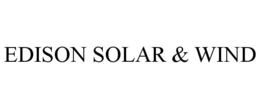 EDISON SOLAR & WIND trademark