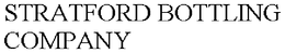 STRATFORD BOTTLING COMPANY trademark