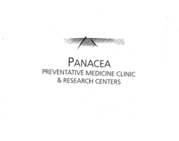 PANACEA PREVENTIVE MEDICINE CLINIC & RESEARCH CENTERS trademark