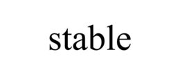 STABLE trademark
