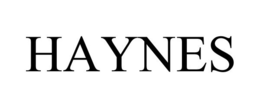 HAYNES trademark
