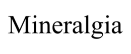 MINERALGIA trademark