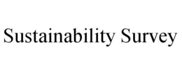 SUSTAINABILITY SURVEY trademark