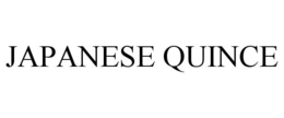 JAPANESE QUINCE trademark