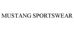 MUSTANG SPORTSWEAR trademark
