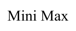 MINI MAX trademark