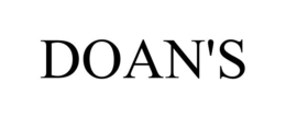 DOAN'S trademark