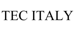 TEC ITALY trademark