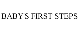 BABY'S FIRST STEPS trademark