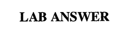 LAB ANSWER trademark