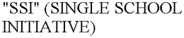 "SSI" (SINGLE SCHOOL INITIATIVE) trademark