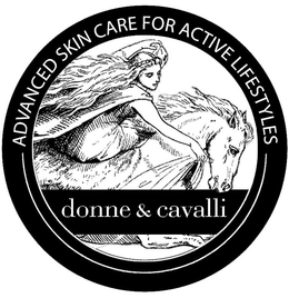 ADVANCED SKIN CARE FOR ACTIVE LIFESTYLES DONNE & CAVALLI trademark