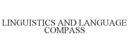 LINGUISTICS AND LANGUAGE COMPASS trademark