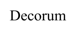 DECORUM trademark