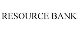 RESOURCE BANK trademark