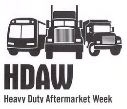 HDAW HEAVY DUTY AFTERMARKET WEEK trademark