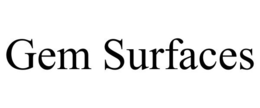 GEM SURFACES trademark