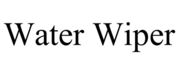 WATER WIPER trademark