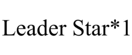 LEADER STAR*1 trademark