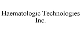 HAEMATOLOGIC TECHNOLOGIES INC. trademark