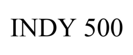 INDY 500 trademark