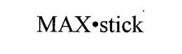 MAX·STICK trademark