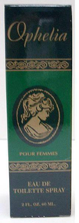 OPHELIA POUR FEMMES EAU DE TOILETTE SPRAY 2 FL. OZ. 60 ML. trademark