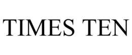 TIMES TEN trademark