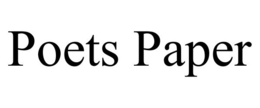 POETS PAPER trademark