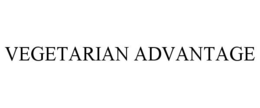 VEGETARIAN ADVANTAGE trademark